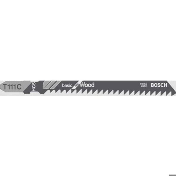 Stiksavblad T 111 C Basic til træ - BOSCH - 2608630808