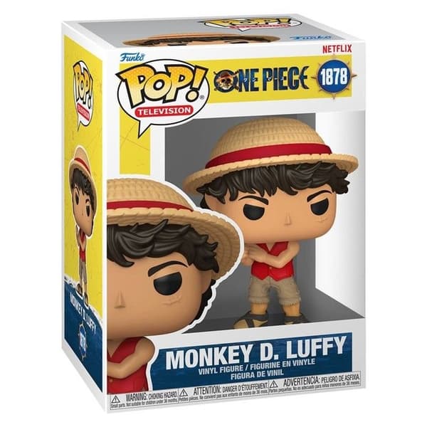 Funko - One Piece - Figurine POP! Monkey D. Luffy 9 cm