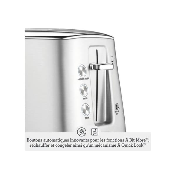 SAGE Toaster Luksus Toast Vælg Stål
