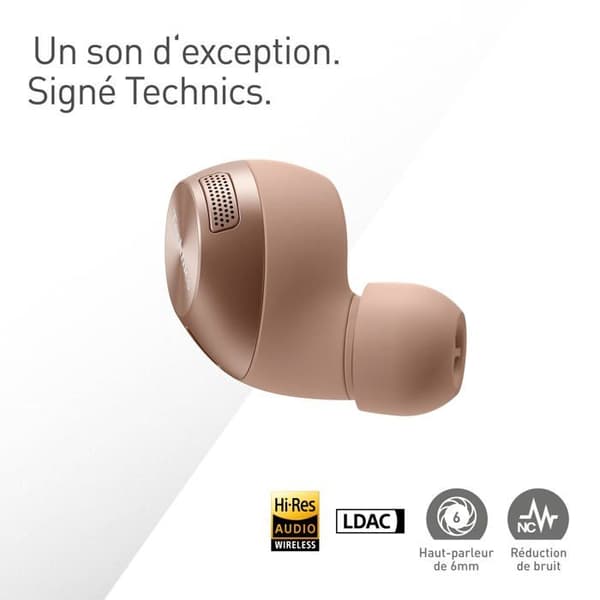 Technics EAH-AZ40M2 Pink - True Wireless Earbuds - Høretelefoner