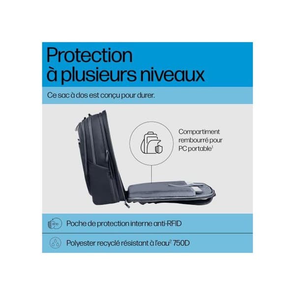 HP Travel Plus - rygsæk po