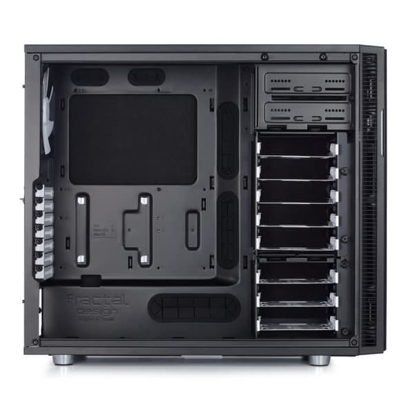 FRACTAL DESIGN Define R5 PC CASE - Medium Tower - Sort - ATX-format (FD-CA-DEF-R5-BK)