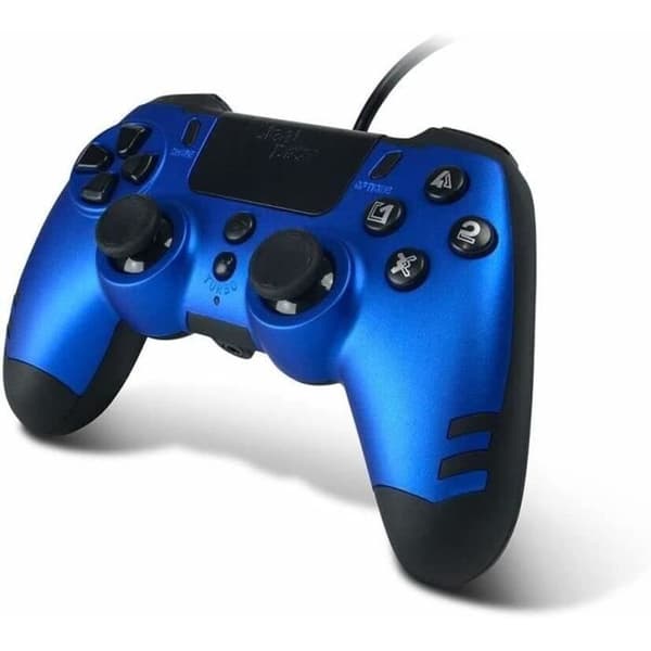 Spilcontroller - Steelplay - Slimpack - Kablet 3m - Kompatibel med PS4/PS3/PC - Dobbelt vibration