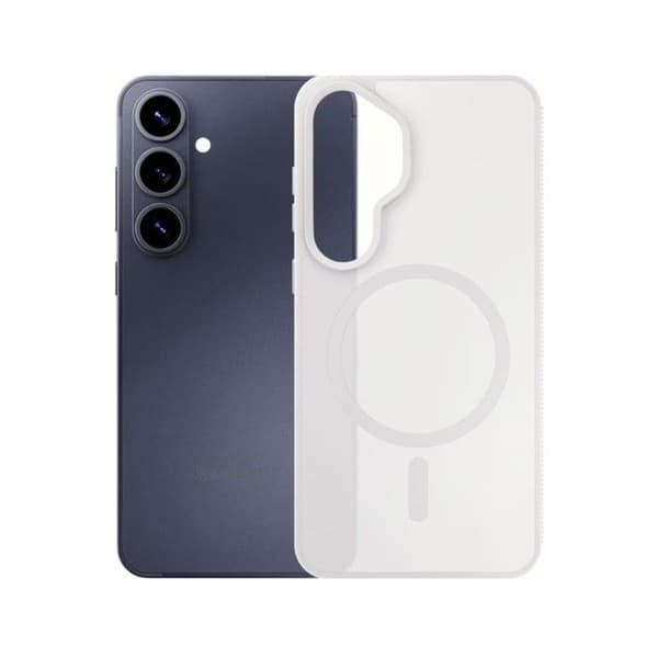 Coque 3MK Smoke MagCase Samsung Galaxy S26 Plus Hvid