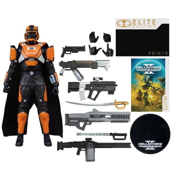 Figurine | CE-35 "Gravingeniør" | Elite Edition Helldivers II | Mcfarlane Toys