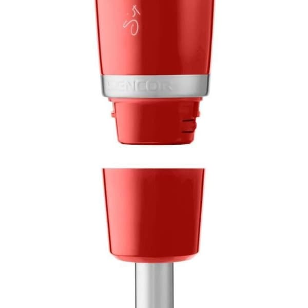 Stavblender - SENCOR - SHB 4464RD - 800W - Rød - Med tilbehør