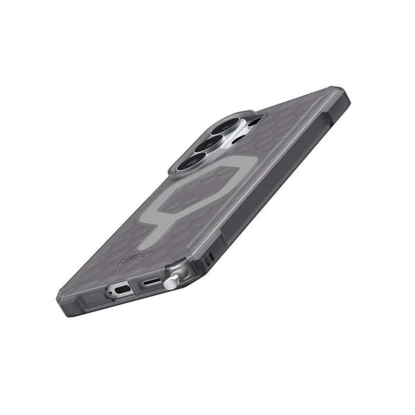 Skydd för Galaxy S26 Ultra MagSafe Hexagonmönster Essential Armor UAG Grå