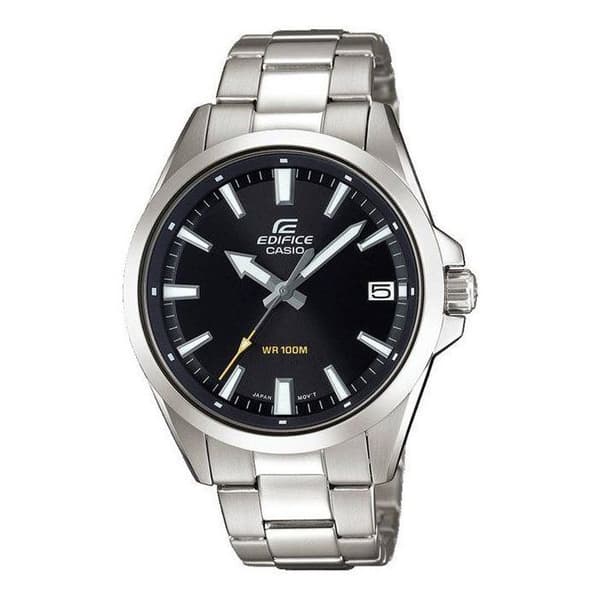 EDIFICE CASIO Ur i rustfrit stål - Grå - Kvarts - Mineralglas - Analog