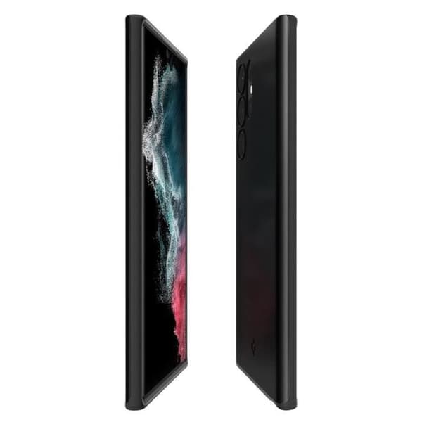 Coque - Spigen - Thin Fit - Ultra fin - Sort - Kompatibel med Galaxy S21 FE