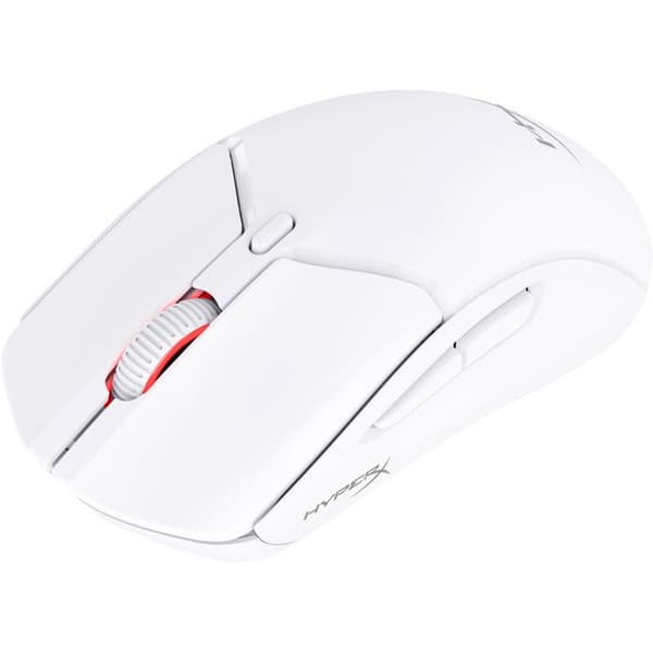 Trådløs mus - HyperX - Pulsefire Haste 2 - 26000 DPI - 6 knapper - RGB Hvid