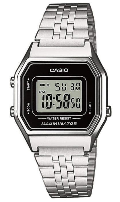 Ur - Casio - LA680WEA-1EF - Vintage - Digital - Rustfrit stål