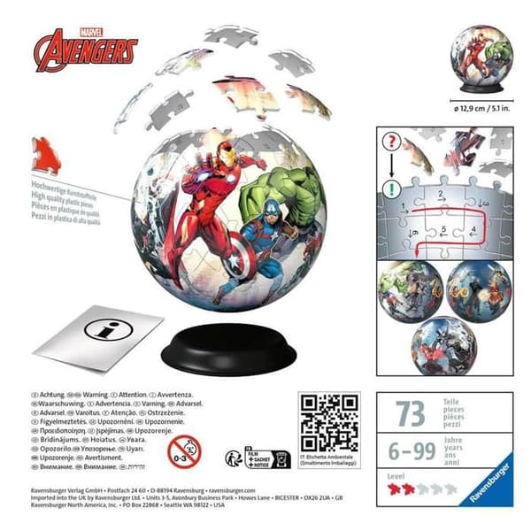 Puzzle bold 72 dele: Marvel Avengers