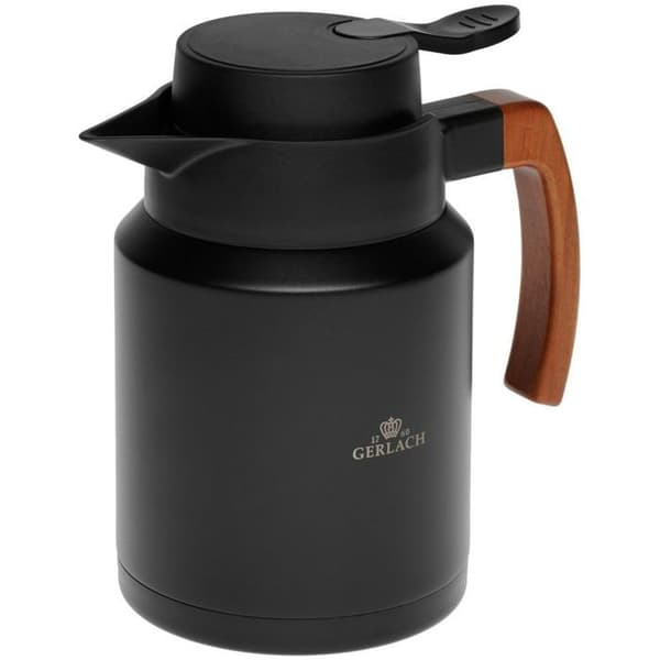 Gerlach Thermo karaff 1,2 l svart NATUR