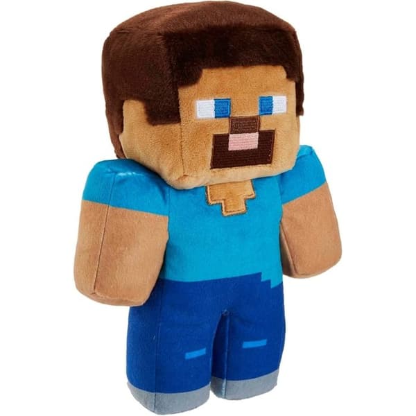 Minecraft Plyschleksak - HHG11 - Steve Character - 20 cm - Blå