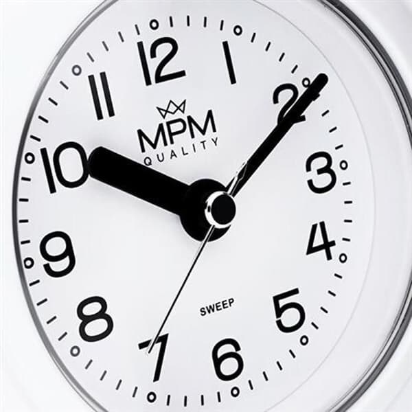 Badrumsklocka - MPM QUALITY - E01.2526.00 - Fuktresistent - Vikbar - Kvarts