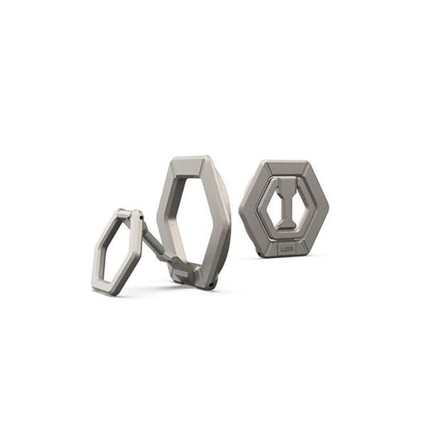 Smartphoneholder - UAG - Ring Stand - Titanium - Rotation 360° - Farve Grå