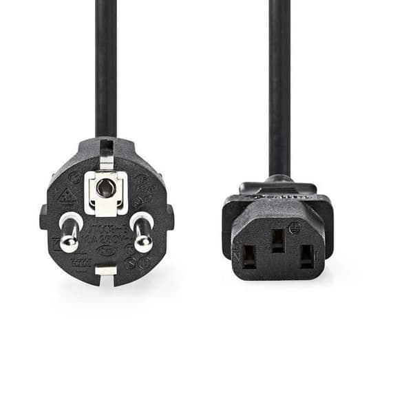 Nedis strømkabel | CEGL10030BK20 |