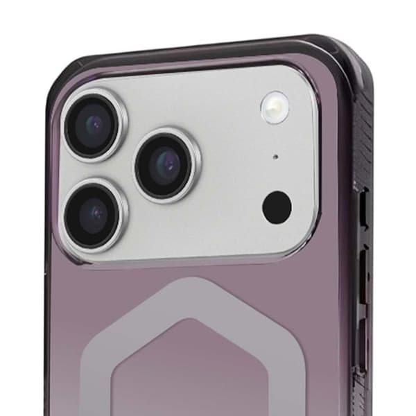 Coque Magsafe - UAG - iPhone 17 Pro Max - Stötsäker - Transparent lila gradient - Mjuk