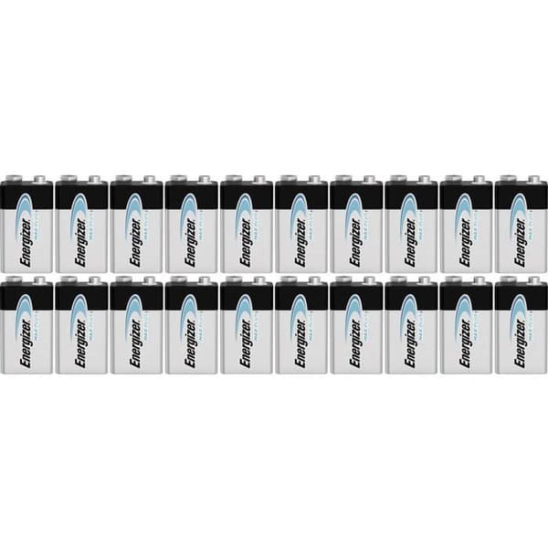 Energizer Max Plus Industrial Pile 6LR61 (9V) alkaline(ere) 9 V 20 stk.