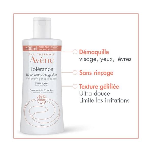 Avène Tolérance Gelé Rengöringslotion 400ml