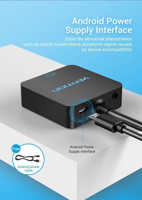 HDMI til VGA-konverter - ACRBB - 0,15 m - Adapter - HDMI/VGA-interface