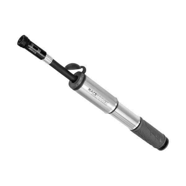 Topeak RaceRocket handpump - Silver - Shrader och Presta ventil - 8bar