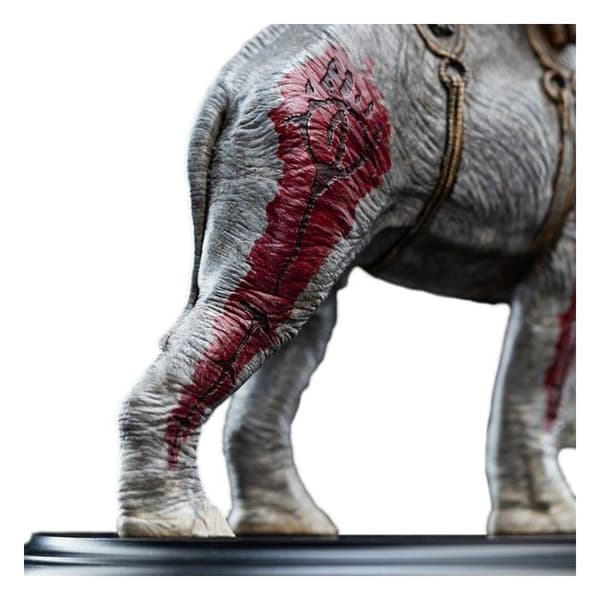 Weta Workshop - Sagan om Ringen - Mumak-statyn i strid 17 cm