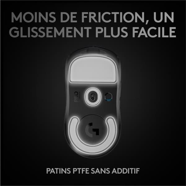 Gaming mus - Trådløs - Logitech G - G Pro X Superlight - Sort