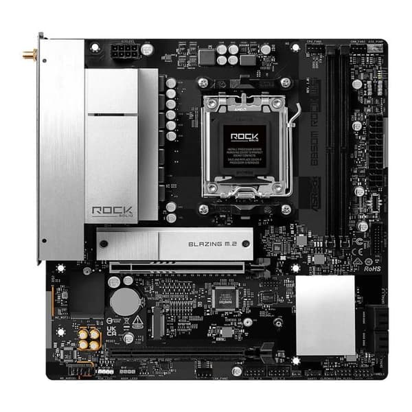 ASRock B850M Rock WiFi (AM5) Micro ATX moderkort