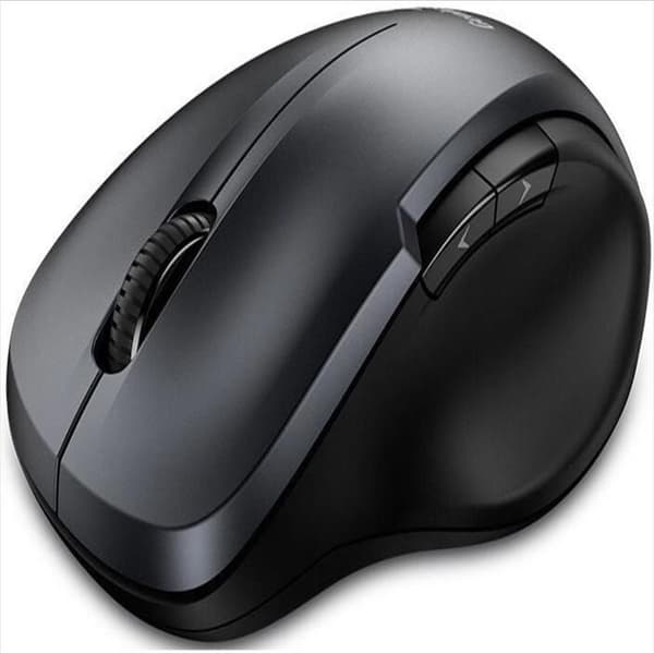 Mus Genius Ergonomisk 8200S Trådløs Grå Jern