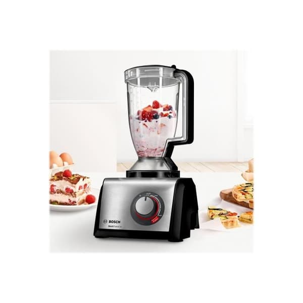 Robot multifunktion - Bosch - MultiTalent 8 - 1250 Watt - Sort - Børstet stål