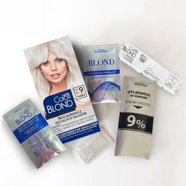 Blond Hår Lysningssæt Op til 9 Nuancer af Joanna Ultra Color