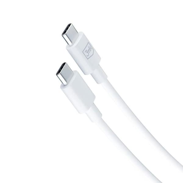 Laddare - 3MK - Hyper - 25W - USB-C - Vit