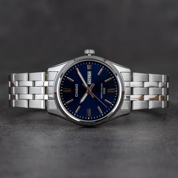 Casio MTP-1335D-2A2 Klocka för män Kollektion 41,5 mm 5 ATM