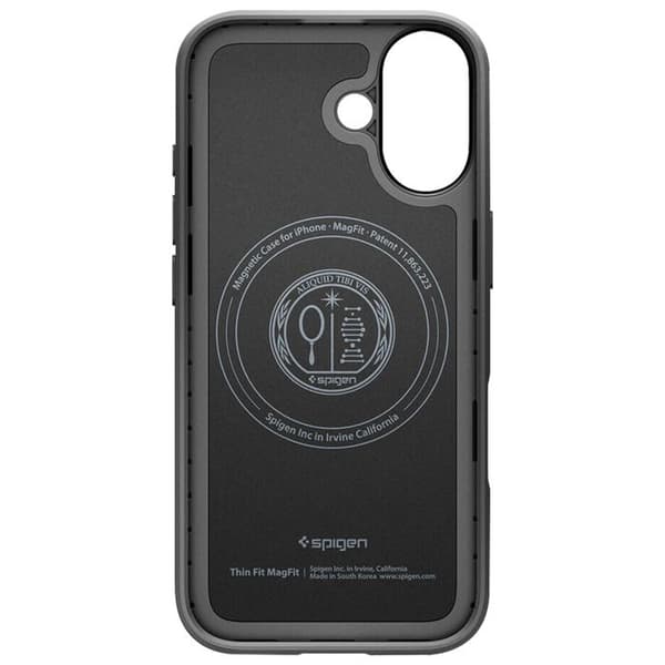 MagSafe Cover - SPIGEN - iPhone 17 - Stødabsorberende - Thin Fit - Sort