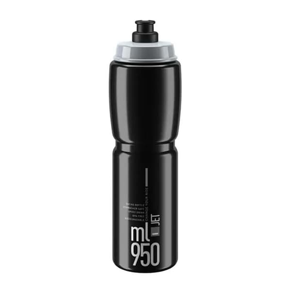 Elite Jet 950mL drikkeflaske - sort - TU