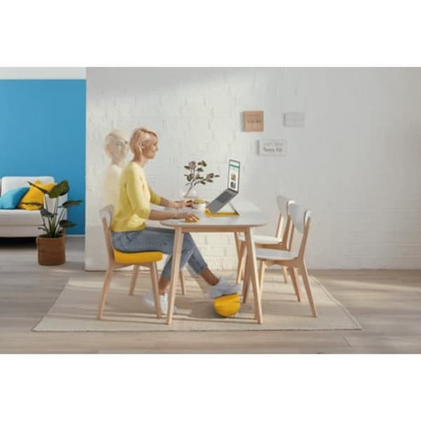 Ergonomisk sittdyna - Gul - Leitz Ergo
