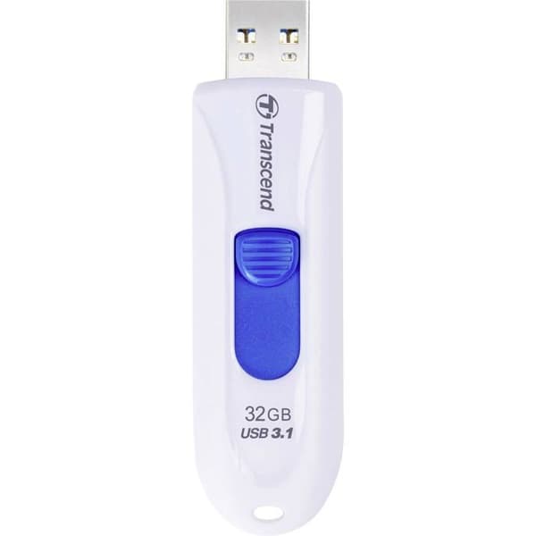 TRANSCEND JETFLASH 790 USB nøgle - 32 GB - Hvid