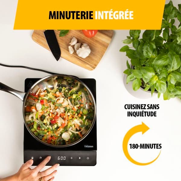 Kogeplade - Tristar - IK-6161 - Induktion - 1 zone - Sort