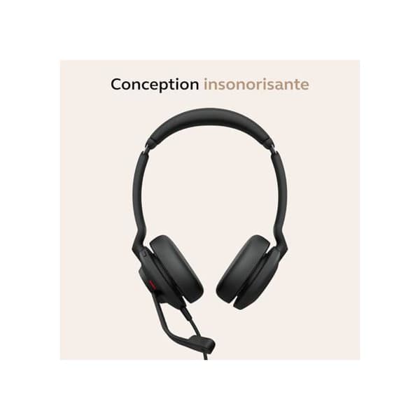 Jabra Evolve2 30 SE Supra-aural kablet headset Stereo sort Mikrofon støjreduktion, Noise Cancel