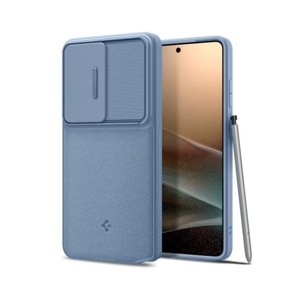 Spigen Optik Armor Telefoncover Blå