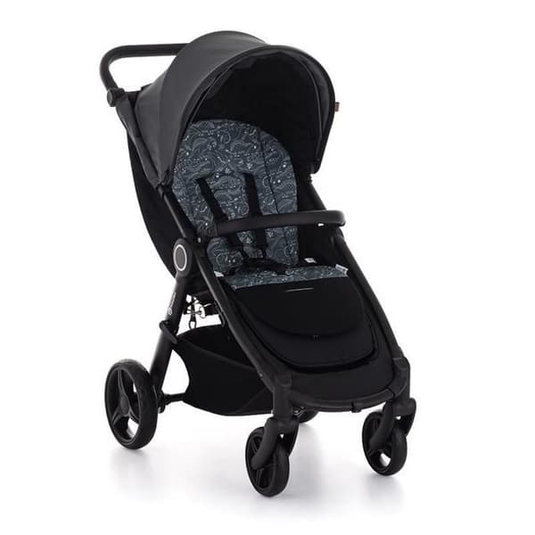 PETITE&MARS Reducer för Barnvagnsstol i Memory Foam Anthracit Dino