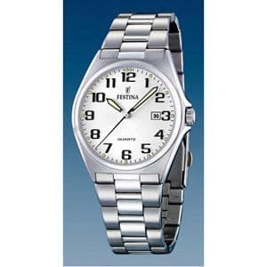 Herrklocka - Quartz - Vit - F16374-9