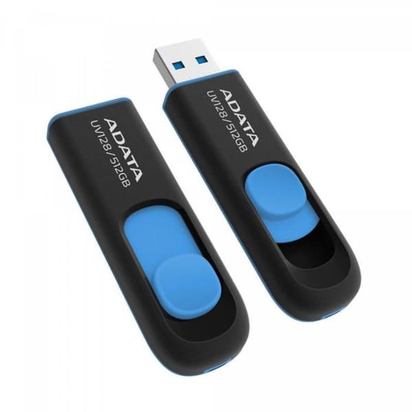 USB-nøgle - ADATA - UV150 - 512 GB - USB 3.2 - Læsehastighed 100 MB/sec