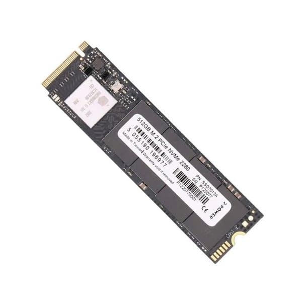 SSD NVMe M.2 2280 512 GB 2-Power SSD7013A Nøgle M