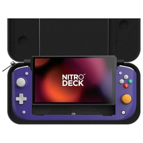 Nintendo Switch Controller - KOCH MEDIA - Nitro Deck - Limited Retro Violet Edition