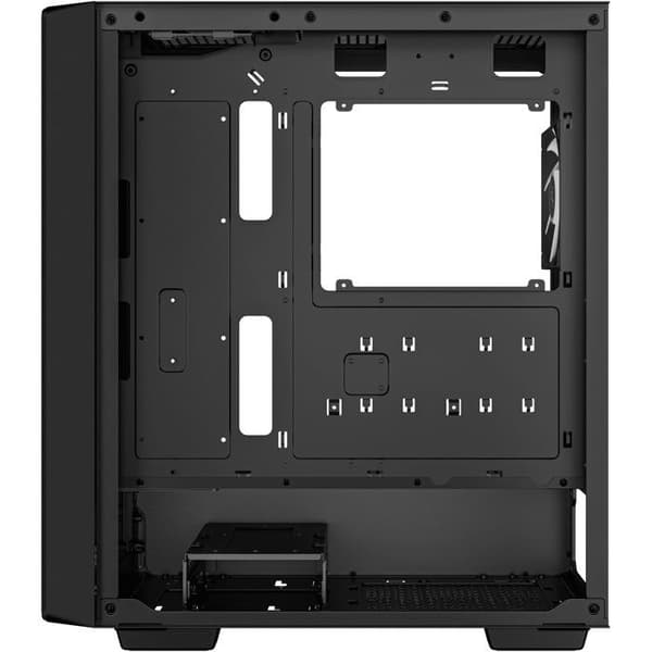 PC kabinet - DEEPCOOL - R-CC560-BKGAA4-G-2 - CC560 V2 - Mellemtower - ATX format - 4 LED blæsere - Sort