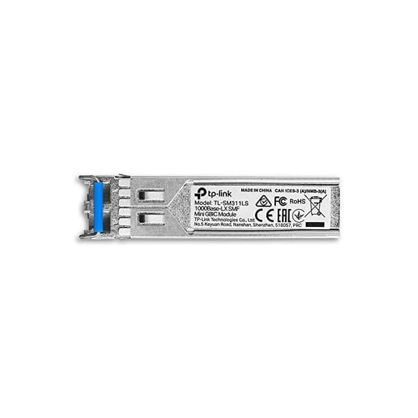 Modul MiniGBIC unimode - TP-Link - TL-SM311LS - 3.1x4.3x2.1 cm - Sort - LC Duplex - PCB montering - Ethernet