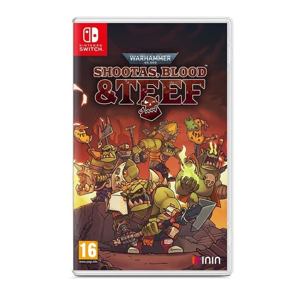 Videospels - ININ - Warhammer 40,000: SHOOTAS, Blood - TEEF - Nintendo Switch - CD-ROM - Action