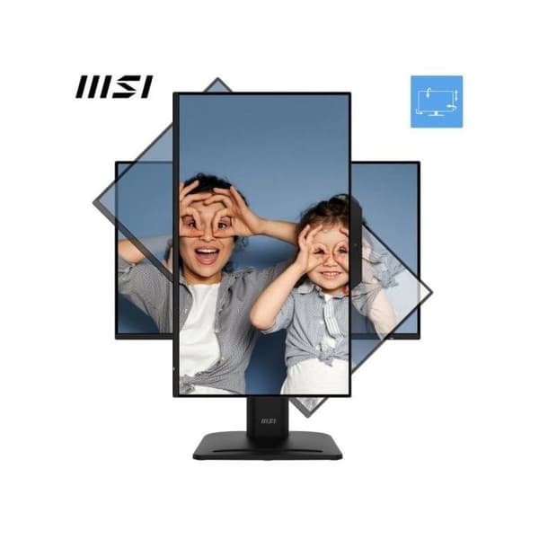 PC-skærm - MSI - Pro MP242PMG - 23,8 tommer - Full HD 1920x1080 - LCD Sort